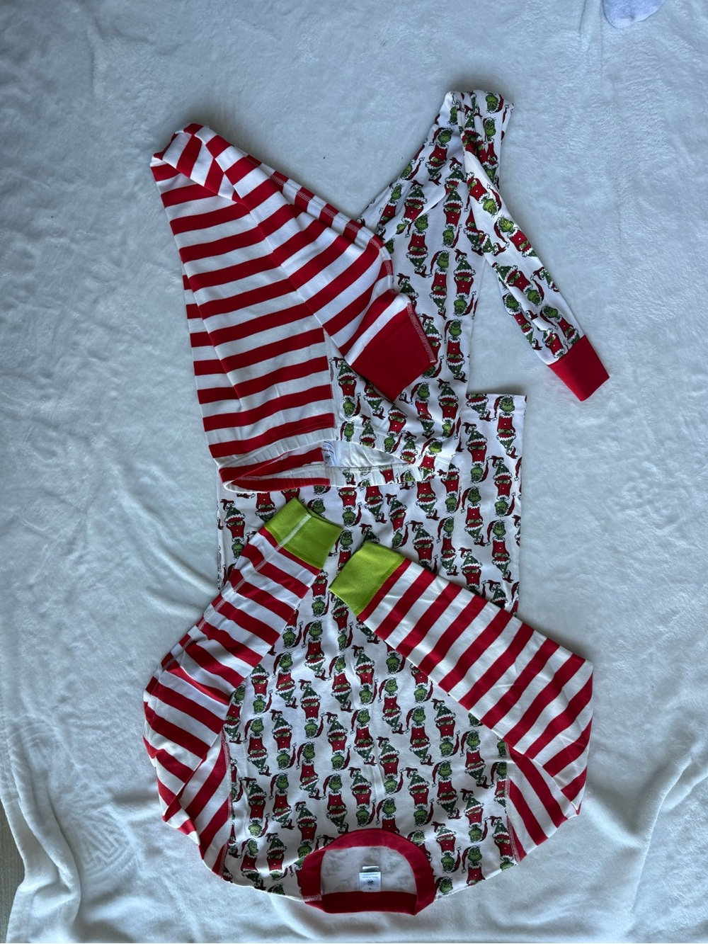 HANNA ANDERSSON DR SEUSS GRINCH PAJAMA SET ADULT UNISEX MEDIUM M